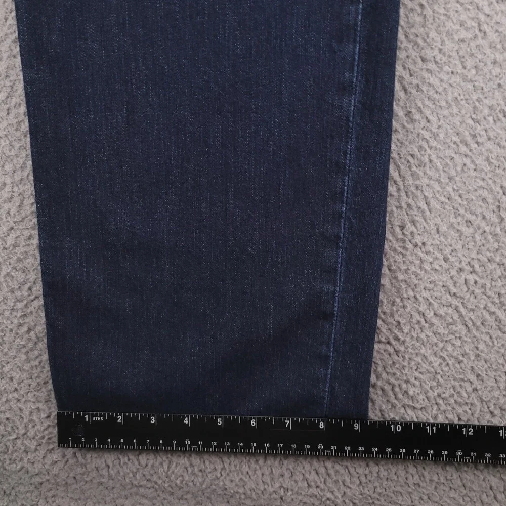 LEVIS 514 Jeans Mens Size 40x30 Straight Fit Dark Wash Low Stretch Denim